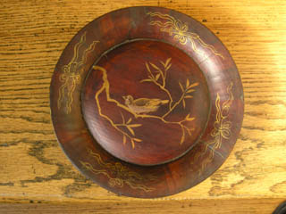 19th Century Chinese Wooden Wedding Bowl Design