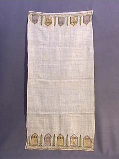 19th C. Embroidered Turkish Towel