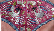 19th C. Chinese Silk Embroidery