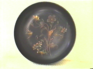 Early 19th C. Japanese Painted Lacquerware Bowl 