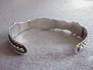 1940's Navajo Turquoise Silver Bracelet