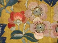 19th C. Chinese Silk Embroidery Robe Fragment