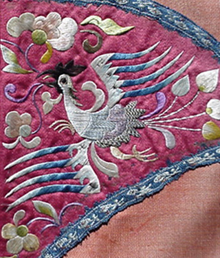 19th C. Chinese Silk Embroidery